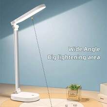 PHILIPS Lampu Belajar LED Kecerahan Tinggi, Pengaturan Kecerahan Tiga Suhu Warna, Lampu Meja Lipat untuk Membaca di Asrama, Lampu Malam Meja LED Isi Ulang untuk Mahasiswa dan Kantor - MultiWarna - View 2