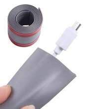 Pelindung Kabel Lantai Fleksibel, Saluran Manajemen Kabel Dinding Perekat Mandiri, Saluran Kabel Internet, Manajemen Kabel - Tipe B - View 12