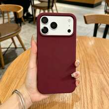 Kompatibel dengan Casing Ponsel 18 Pro 18 Pro Max, Casing Pelindung Ultra Tipis Silikon Cair Tiga Lapisan Karet Lembut Tahan Guncangan, Lapisan Dalam Mikrofiber Anti Gores, Kompatibel dengan iPhone 16e 17e 16 17 15 14 13 11 16 Pro Max 17 Pro Max 12 Mini XS Max XR 7 8 Plus SE 2022 - prem - View 6