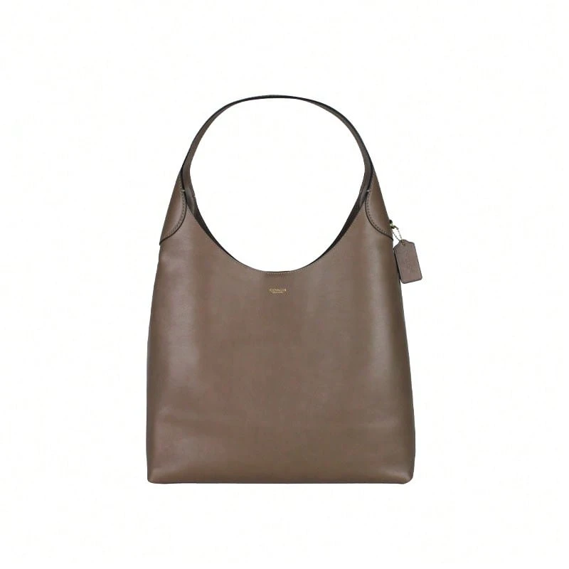 Coach Brooklyn Logo 女士單肩包 CU044B4CBD - 深石灰色CU044B4CBD - 查看 1