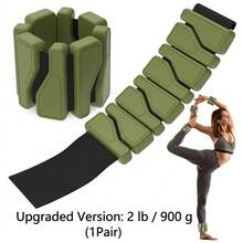 1/2pcs Adjustable Waterproof Silicone Wrist & Ankle Weights, (1/2/3lbs) Portable Leg & Wrist Strength Training Equipment - Multicolor - View 19