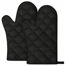 1-Pack Microwave Oven Gloves Multi-Color Kitchen Cooking Baking Mitts Pot Pad Heat Proof Protected High Temperature Resistant - View 10