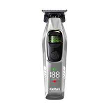Kemei KM-2384 Professional Hair Clipper Electric Hair Trimmer For Barbershop Direct Charging And Base Dual Charging Long Battery Life Hair Clipper For Whole Family Use External Rotor Motor Hair Trimmer Carving Clipper Hair Cutting Tool With LED Digital Display Gift For Men - Multicolor - View 14