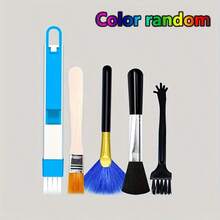 Laptop Keyboard Cleaning Brush Kit, Soft Dust-Proof Brush Tool For Keyboard Gaps, Random Color - View 8