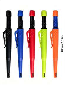 Woodworking Pen, Woodworking-Specific Marking Pen, Deep Hole Marking Pen, Marking Tool, Suitable For Woodworking, Construction Workers, Comes With A Pencil Sharpener, Marking Pen - A - View 4