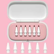 6pcs Replacement Nib Set With Pen Case, Compatible With Apple Pencil, Upgraded Nib, Compatible With Apple Pencil 2nd Gen, 1st Gen, Pro USB-C And Stylus Pen, Needle-Like Nib, Pro Pen Set - Multicolor - View 12