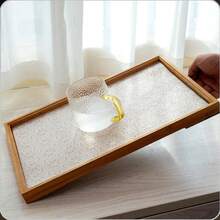 1pc Waterproof & Oil-Proof Transparent Kitchen Cabinet And Shelf EVA Liner, White Snowflake Pattern, Easy To Clean Surface, Scratch-Resistant, Splash-Proof, Suitable For Drawers, Vanity, Cabinets, Pantry Organization - Transparent Protective Film, Non-Slip, Waterproof, Oil-Proof, Elegant Snowflake Design, Suitable For Kitchen Use - Multicolor - View 5