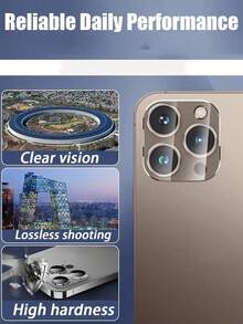 3PCS-High Definition Lens Edge Full Adhesion, Effectively Prevents Dust Entry. Its Scratch-Resistant Surface Can Withstand Daily Contact With Fingernails, Pen Tips And Other Sharp Objects, Keeping The Screen Mark-Free For A Long Time. Shock-Absorbing Waterproof, Oleophobic Layer Wipes Clean Instantly, 9H Full Coverage Smooth Touch, Compatible With IPhone Ultra/18 Pro/18 Pro Max/18/17e/17 Pro Max/17 Pro/17Air/17/16 Pro Max/16 Pro/16 Plus/16/15 Pro Max/15//14/13/12 And Other Models. - Clear - View 9