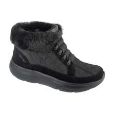 Skechers سكيتشرز Slip-Ins: On-The-GO Encore - Elisa 144841-BBK أحذية نسائية برباط أسود - الأسود - مشاهدة 1