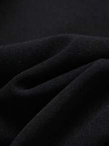 Women's Fashion Button Casual Long Pants For Business Office - Black - View 11