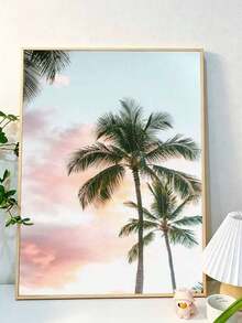 1 Set Of Digital Painting Set, Suitable For Beginners, Coconut Tree-Adult Beginner Set, Birthday Gift, Anniversary Gift, Holiday Gift, Home Decoration. - A - View 3