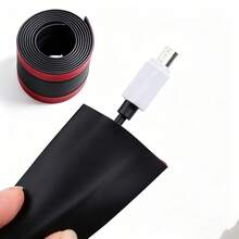 Pelindung Kabel Lantai Fleksibel, Saluran Manajemen Kabel Dinding Perekat Mandiri, Saluran Kabel Internet, Manajemen Kabel - Tipe B - View 11