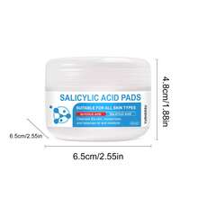 YURHERSU PC473 Salicylic Acid Cleansing Pads, For Deep Cleansing And Exfoliation, Oil Control And Refreshing Skin Care Pads, 50pcs/Pack - Salicylic Acid Cleansing Pads - View 7