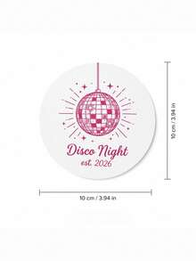 Personalized Name And Year Coaster, Custom Text Drink Coaster With Line Art Party Design, Custom Beverage Coaster, Birthday Party Table Decor, Celebration Drink Mat, Coffee Coaster, Birthday Gift For Friends, Family, Party Hosts And Guests. - Multicolor - View 22