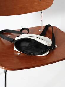 Summer Casual Versatile Small Bag, New Nylon Cloth Bag, Lightweight Mini Crossbody Phone Bag - White - View 6