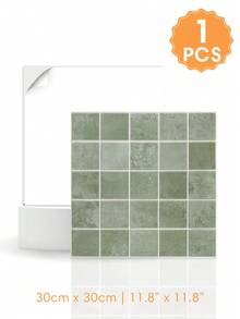 1/10/20pcs 3D Small Square Mosaic Peel And Stick Backsplash Tiles, 25-Grid Tile Stickers, Self-Adhesive Wall Stickers For Kitchen Bathroom - Wall Stickers - View 17