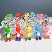 SUPER MARIO BROS. 1pc Anime Character Image Keychain Pendant Cartoon Bubble Dragon Keychain Backpack Car Keychain Prop Gift, Perfect Holiday Gift For Family And Friends - Multicolor - View 5