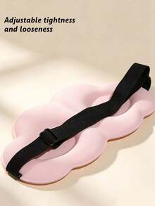 Cloud Shaped 3D Sleep Mask, Zero Pressure Light-Blocking Sleep Mask, Soft And Breathable Eye Mask With Adjustable Strap, Suitable For Travel, Napping, Nighttime Sleep, Unisex - Multicolor - View 8