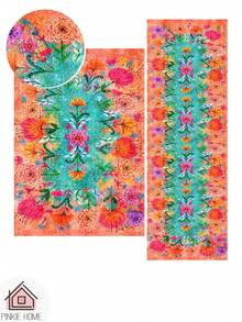 Livingroom Carpet Made In Turkey Soft Touch Machine Washable - Multicolor - View 5