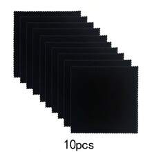 Black Microfiber Double-Sided Plush Cleaning Cloth, Suitable For Phone Screen Cleaning, Eyeglass Cloth, Watch & Jewelry Polishing Cloth, Multi-Purpose Fine Wiping & Care Cloth - Screen Cleaning Cloth - View 10