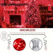 String Lights - Kırmızı - Görünüm 3