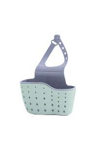 1pc Adjustable Sink Hanging Basket, Kitchen Storage Basket, Sponge Holder, Faucet Hanging Basket, Kitchen Storage Bag. Suitable For Storing Kitchen Sponges And Cloths. Random Color Sent. - Multicolor - View 16