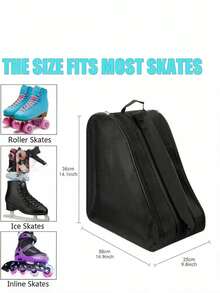 All-Around Skateboard And Roller Skate Bag, Oxford Fabric, Single Layer And Thickened Double Layer Protective Storage Bag - Perfect Gift Choice For Skateboard Enthusiasts, Roller Skate Enthusiasts, And Sports Lovers - Multicolor - View 11
