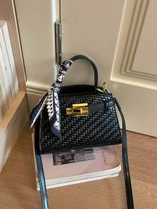 Tas Selempang Mini Minimalis Serbaguna dan Modis - Hitam - View 3