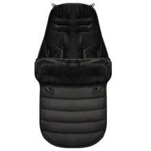 Baby Stroller Sleeping Bag Footmuff - Black - View 1