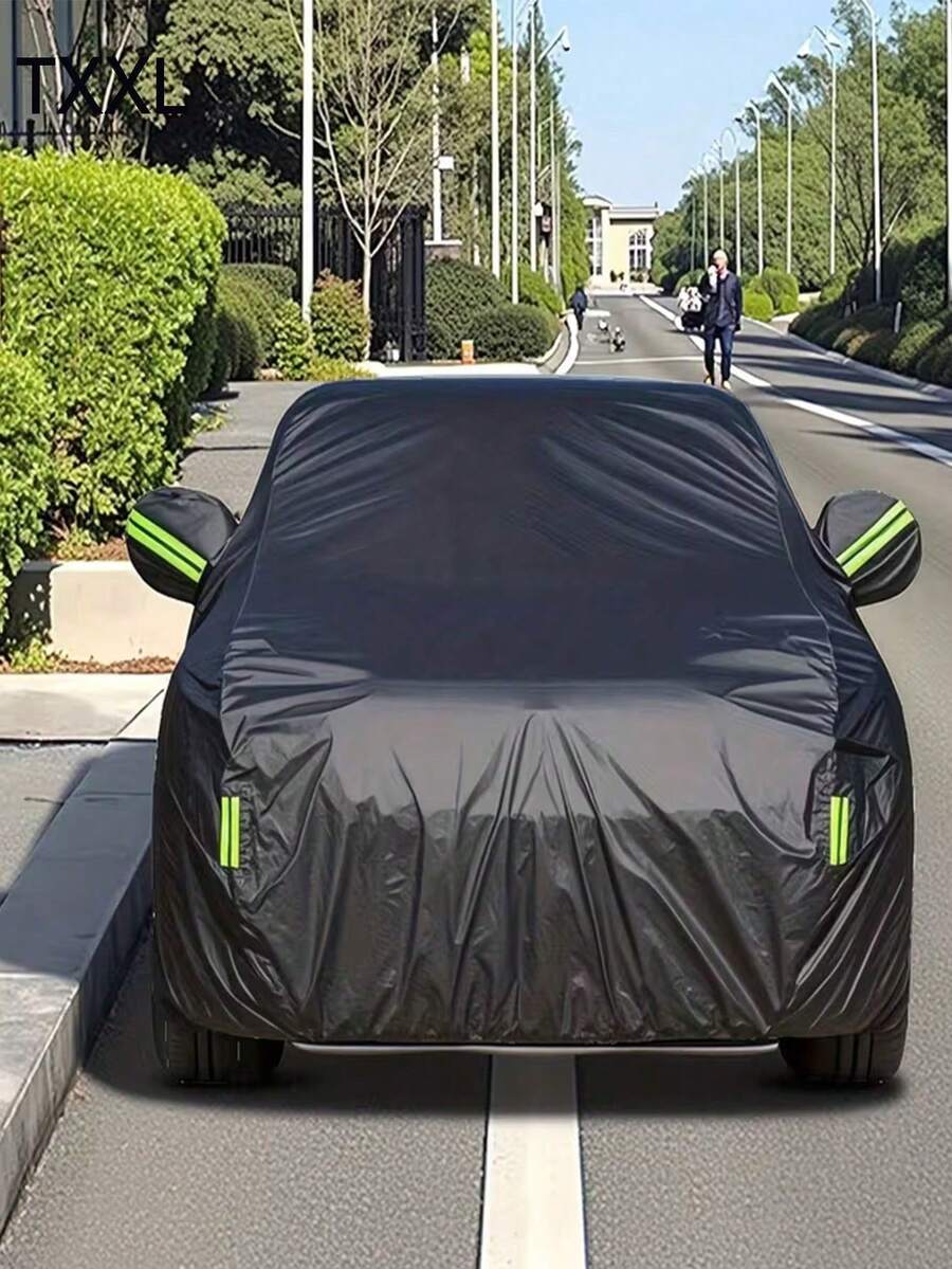 Car Cover, Heat Insulation, Thickened, Sunshade, Dustproof, All-Season Universal, UV Protection, Rainproof, Full Coverage Exterior Car Cover