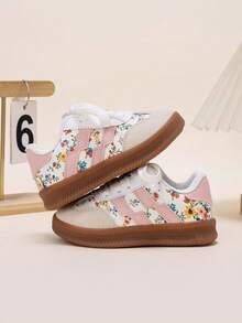 Infant Fashion Sneakers Casual Versatile Rubber Sole Outdoor Baby Walking Shoes - Pink - View 6