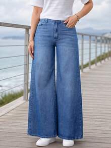 Women Jeans - Blue - View 6
