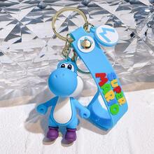 SUPER MARIO BROS. 1pc Anime Character Image Keychain Pendant Cartoon Bubble Dragon Keychain Backpack Car Keychain Prop Gift, Perfect Holiday Gift For Family And Friends - Multicolor - View 10