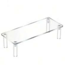 Clear Acrylic Multi‑Tier Jewelry Display Stand, Desktop Vanity Storage Organizer Rack, Ideal For Rings, Necklaces, Bracelets, Earrings And Trinkets, Cosmetic Perfume Decor Display Shelf - one-size - View 8