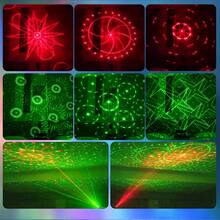 Party Lights, DJ Disco Lights, 2-In-1 Music Flashing Lights, USB Powered Portable Projector Light, Home Party Decoration, Camping, Festival Celebration, Birthday Party, Gift, KTV Bar, Karaoke - All Used To Create Festive Atmosphere - 2-in-1 Audio Party Light - View 7