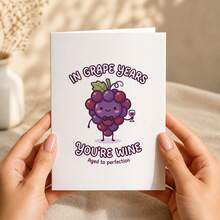 Humorous Banana Bread Pun Greeting Card, Adult Birthday Card, 1 Card + 1 Red Envelope, 5 X 7 Inches, 350gsm Cardstock, Blank Inside For Personalized Message, Suitable As A Humorous Birthday Gift For Friends And Family - Sets - View 9