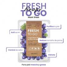 TONYMOLY - Pack Of 12 Fresh To Go Moisturizing And Revitalizing Facial Masks - Set 12 Pzs - View 3