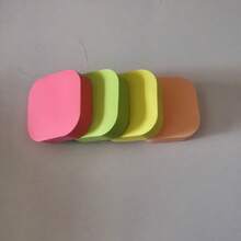 Solid Color Round Sticky Notes, Index Tabs Mini Memo Pads For Daily Task Planning And To-Do Lists, Random Assortment - Vibrant Random Combination, Easy To Use, Efficient For Note-Taking And Organizing - Ideal Paper Sticky Notes For Students, Office And Home. - A - View 9