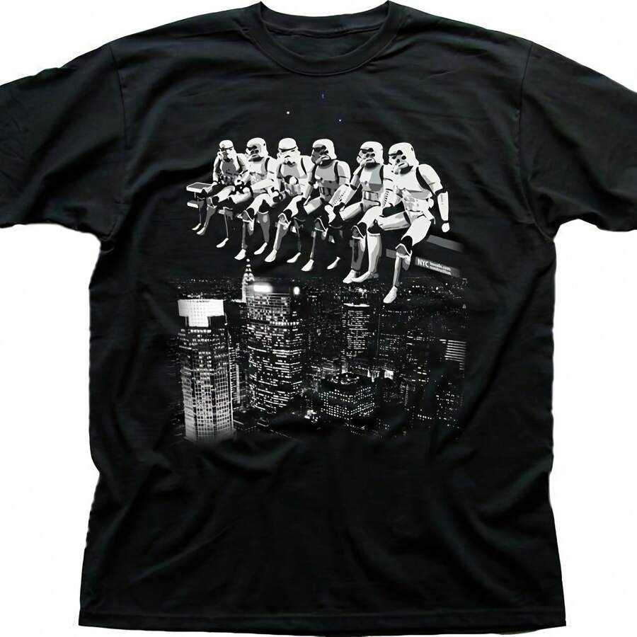 Star Warss Inspired StormTrooper Construction T-Shirt 9772 - Multicolor - View 1
