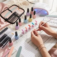 2/1 cái giá đỡ nghệ thuật móng tay kiểu nhấn, bàn tay tập làm móng, giá trưng bày nghệ thuật móng tay, dụng cụ DIY cho người mới bắt đầu salon, đế tập làm móng điều chỉnh được, giá trưng bày nghệ thuật móng tay để bàn, đạo cụ chụp ảnh móng tay, phụ kiện làm móng tại nhà - Nhiều màu - Xem 11