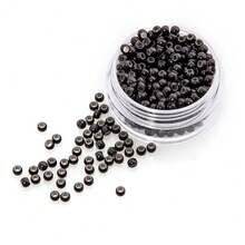1000pcs Copper Rings 3.0mm Nano Rings With Silicone Lining Micro Hair Extension Rings - View 11