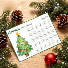 10/30 Kartu Tabungan Bertema Natal, Dirancang Khusus untuk Keluarga untuk Membuat Rencana Tabungan Natal yang Terarah. Kartu ini Membantu Pengguna Menabung Lebih Awal untuk Pembelian Liburan, Hadiah, dan Biaya Makan. - A - View 4