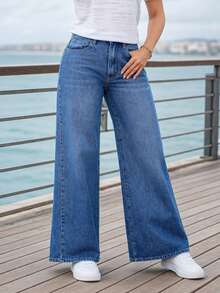 Women Jeans - Blue - View 3