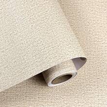 1 Gulungan Stiker Dekoratif PVC Tekstur Linen Beige, 15,7 Inci * 39,3/118,1/196,8 Inci, Wallpaper Perekat Diri, Cocok Untuk Dekorasi Kamar Tidur, Ruang Tamu, dan Perbaikan Kabinet - 1PC - View 15