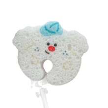 1pc Cute Animal Hanging Dish Sponge, Compressed Wood Pulp Cotton Kitchen Dish Scrubber, Magic Cleaning Scrub Brush - Multicolor - View 8