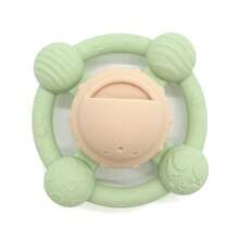 Infant Planet Pattern Rotating Top Toy, Develops Baby's Fine Motor Skills, Color-Blocked Design Baby Loves, Soft Material Easy To Clean, With Shower Leakage Function, Essential Multi-Functional Toy For Baby Travel, Meets Baby's Needs In Various Scenarios, First Choice Newborn Gift - Multicolor - View 9