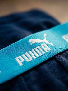 Puma سروال داخلي رجالي صديق للبشرة متعدد الاستخدامات مريح للتدريب والاستخدام اليومي والخارجي 701232894-009 - الأزرق - مشاهدة 4