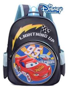 Disney Cartoon Racing 95 Print Backpack, Lightweight Large Capacity Zipper Shoulder Bag With Adjustable Straps, Suitable For Men And Women, Laptop - Multicolor - View 8