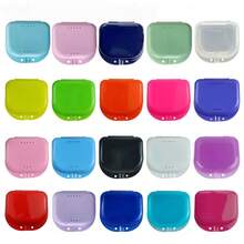Ventilated Denture Case With Sealed Lid, Transparent Dental Guard/Night Guard Storage Box, Individually Packaged, Multiple Colors Available - Multicolor - View 5