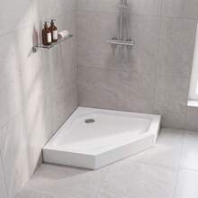 SENDERPICK Angle Shower Base Corner Shower Pan Corner Shower Tray For Bathroom - 1PC - View 6